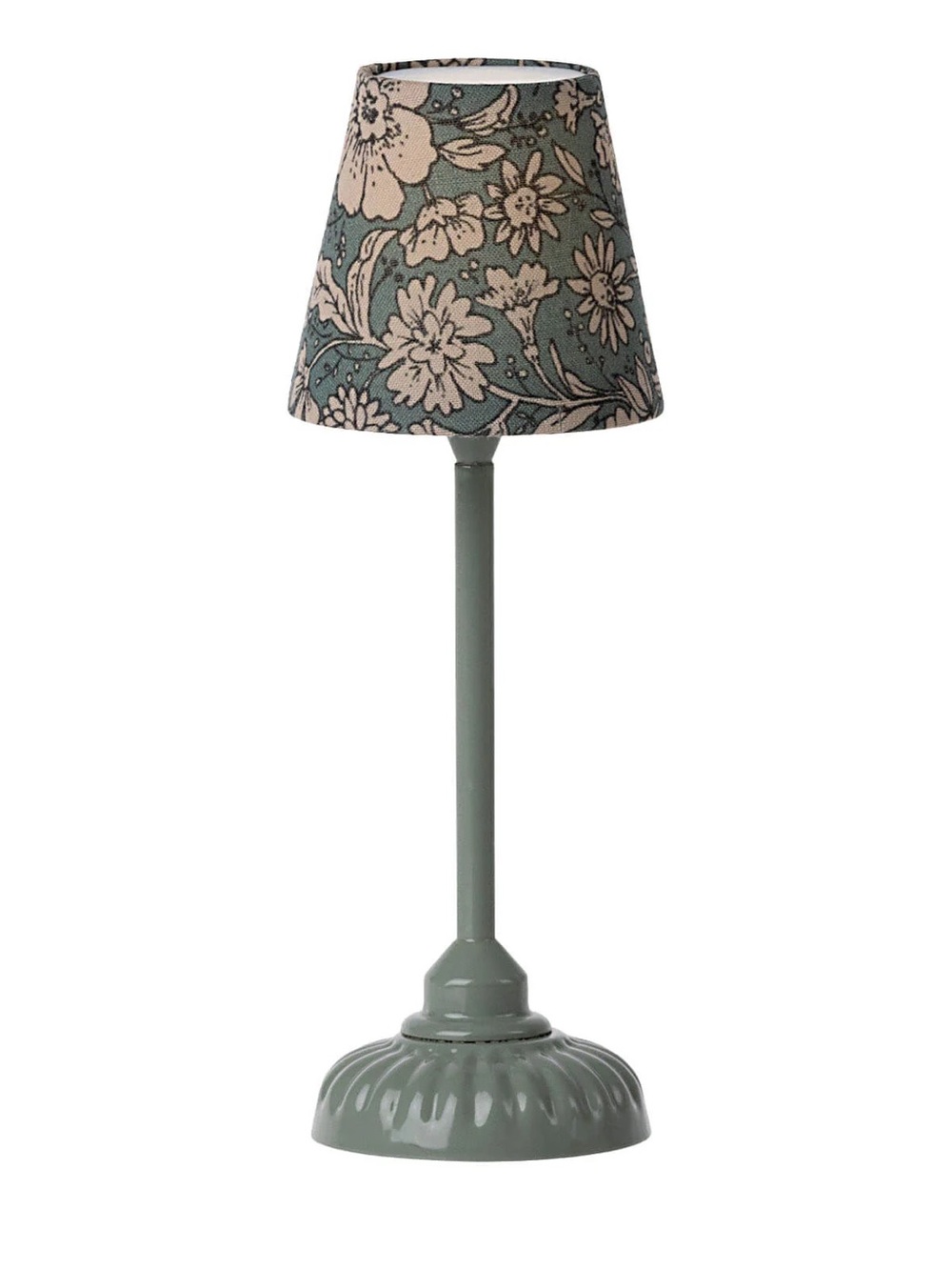 Maileg Dark Mint Working Lamp in Box- Discontinued! Battery Included